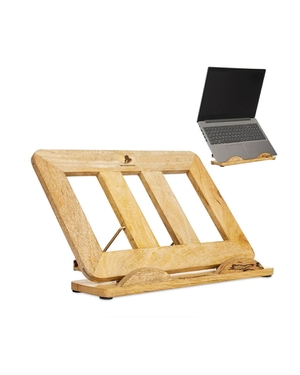 Yoga Desk Wooden Laptop Stand